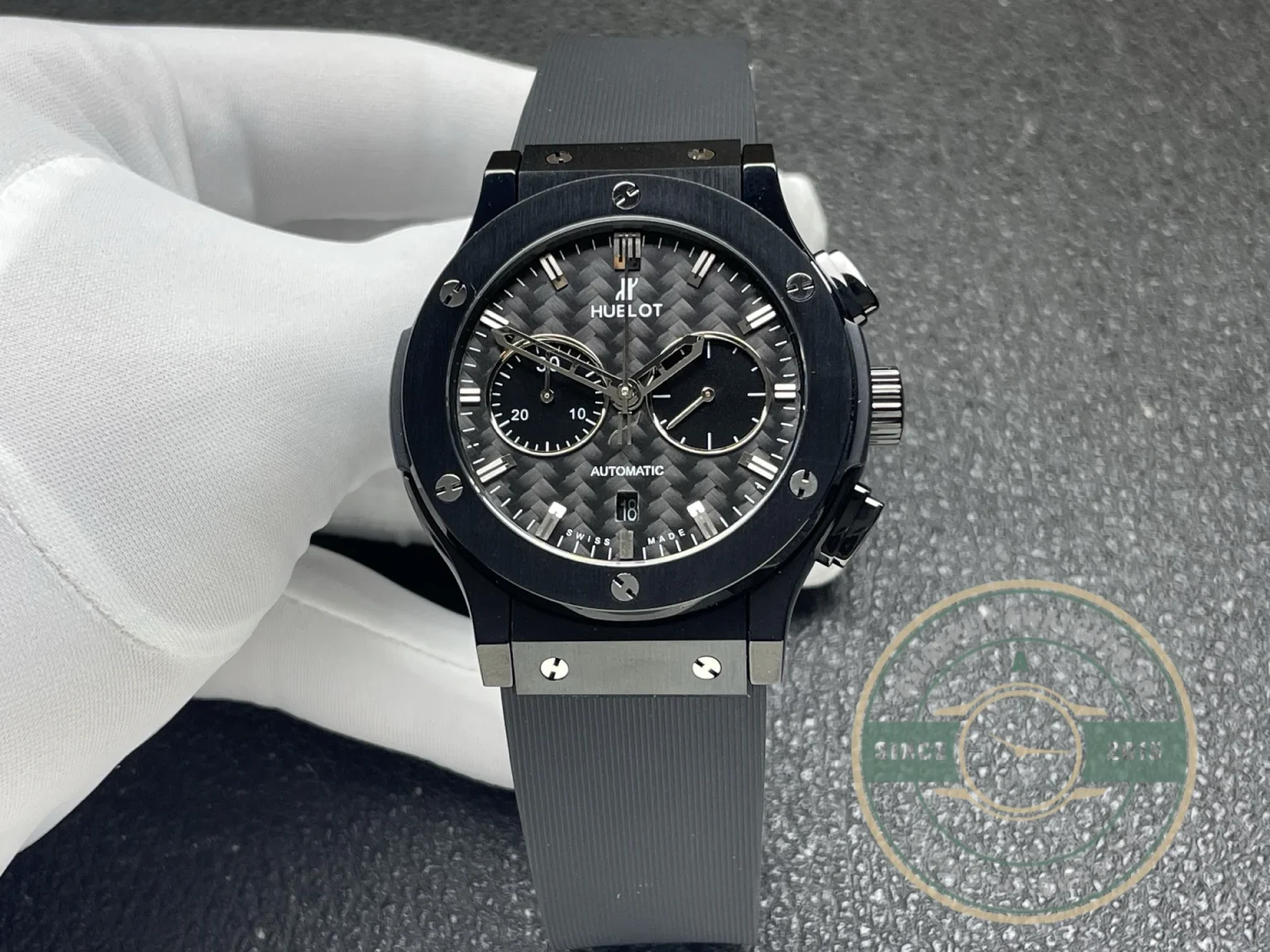 Superclone Hublot Classic Fusion Chronograph 521.CM.1770.RX Carbon Dial - 1:1 Swiss Replica Watch