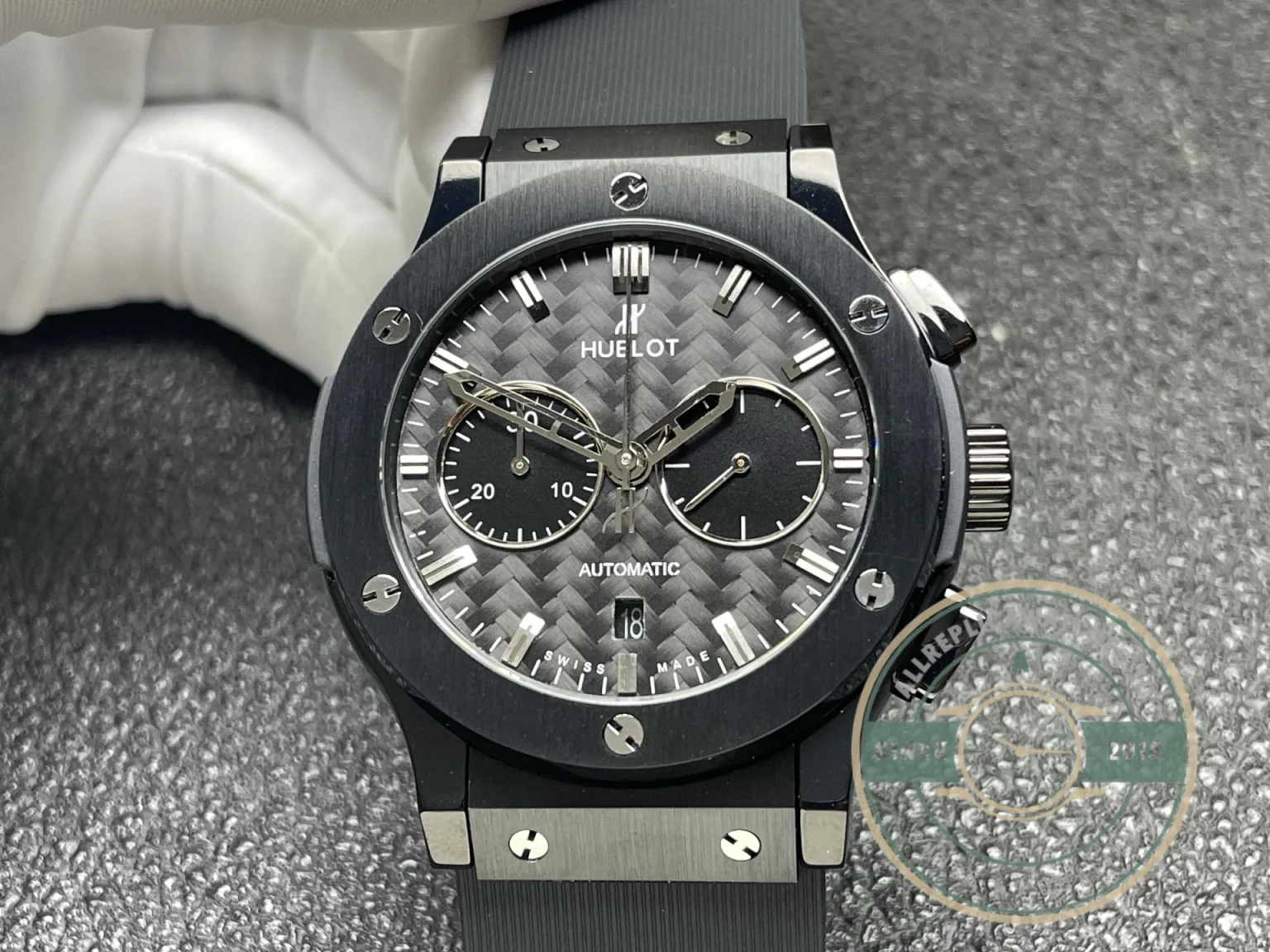 Superclone Hublot Classic Fusion Chronograph 521.CM.1770.RX Carbon Dial - Factory Super Clone Watch