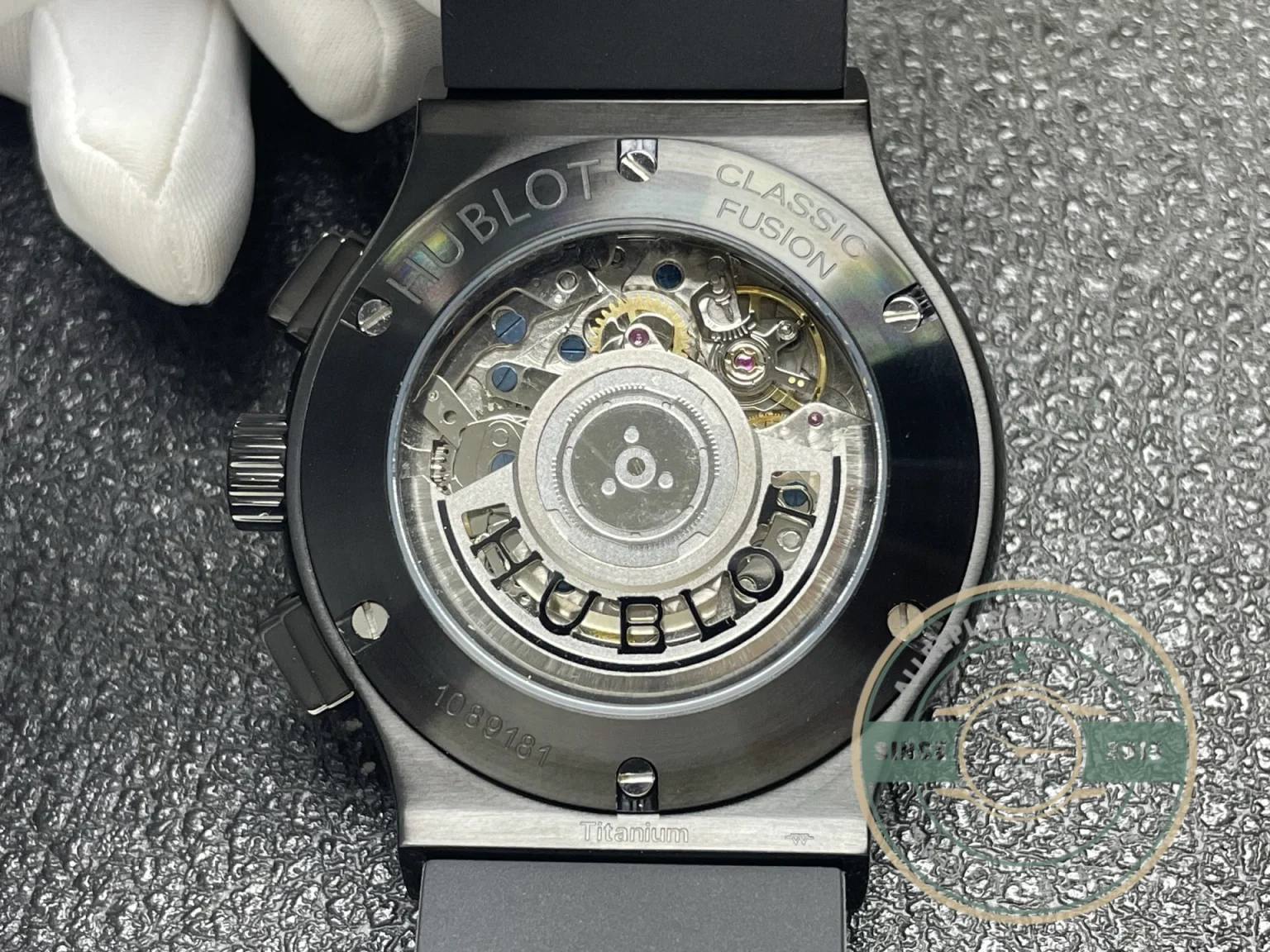 Superclone Hublot Classic Fusion Chronograph 521.CM.1770.RX Carbon Dial - Swiss-Made Clone Watch