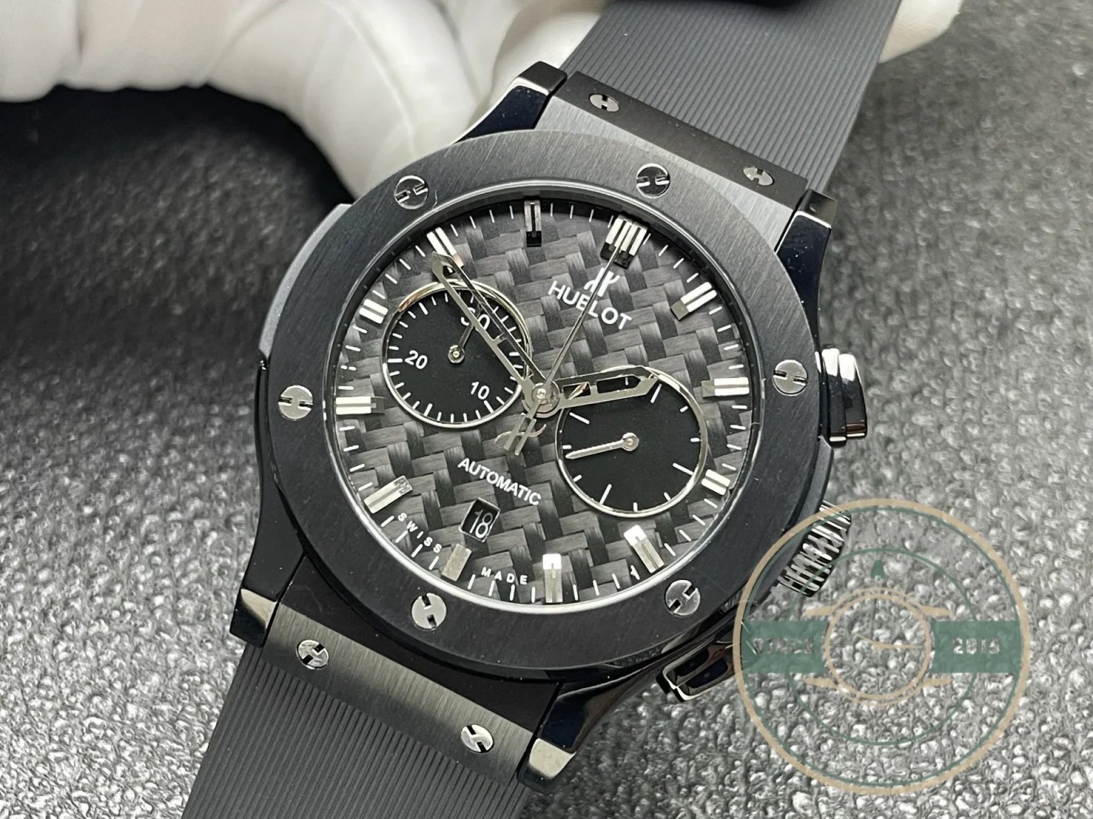 Superclone Hublot Classic Fusion Chronograph 521.CM.1770.RX Carbon Dial - Factory Super Clone Watch
