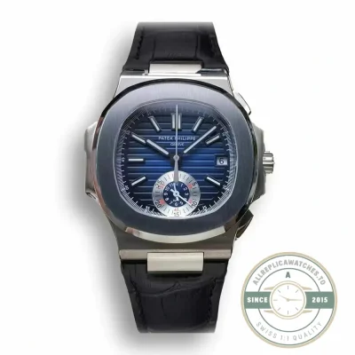 Superclone Nautilus 5980-5R White 40.5mm Blue Dial - Premium Super Clone Watch