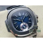 Superclone Nautilus 5980-5R White 40.5mm Blue Dial - Premium Super Clone Watch