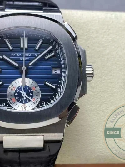 Superclone Nautilus 5980-5R White 40.5mm Blue Dial - Premium Super Clone Watch