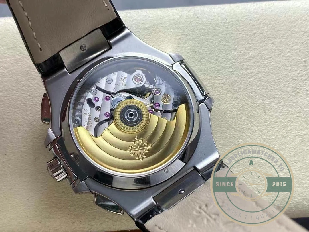 Superclone Nautilus 5980-5R White 40.5mm Blue Dial - Budget Luxury Replica Watch