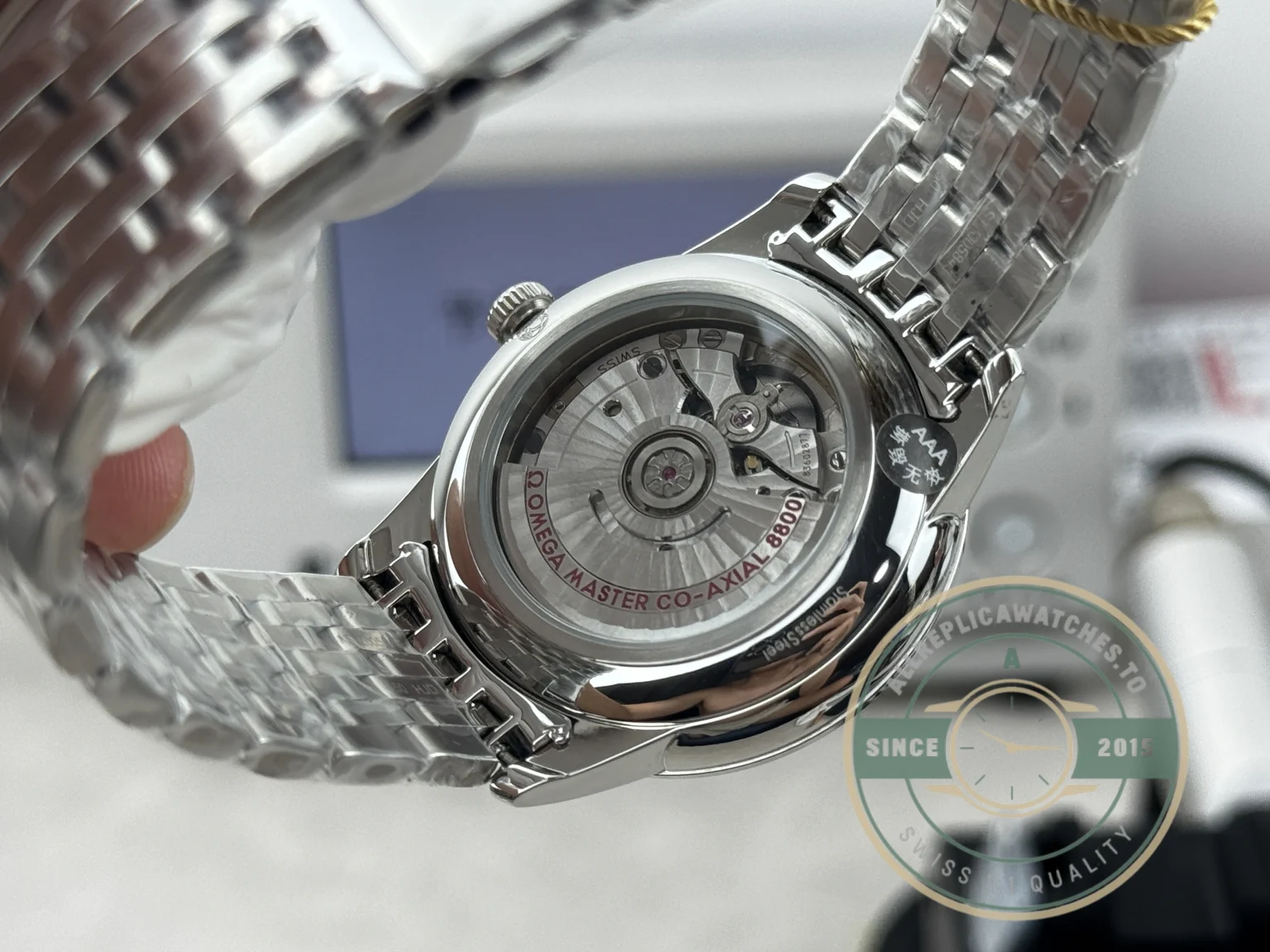 Superclone Omega De Ville Prestige 40 mm, Green Dial 434.10.40.20.10.001 - Luxury Replica Watch