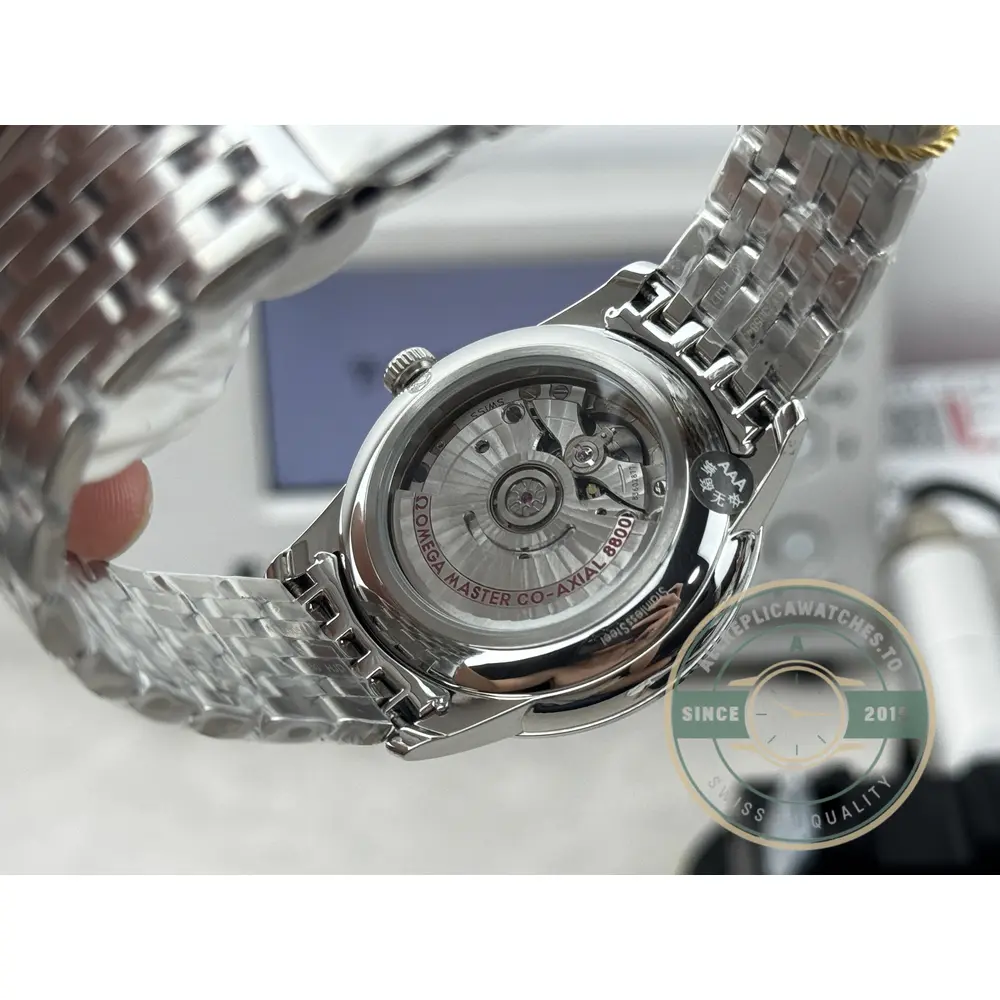 Superclone Omega De Ville Prestige 40 mm, Green Dial 434.10.40.20.10.001 - Luxury Replica Watch