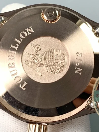 Superclone Omega De Ville Tourbillon 44mm Gold, 528.53.44.21.03.001 - Top-Tier Swiss Replica Watch