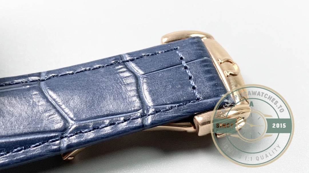 Superclone Omega De Ville Tourbillon 44mm Gold, 528.53.44.21.03.001 - 1:1 Swiss Replica Watch