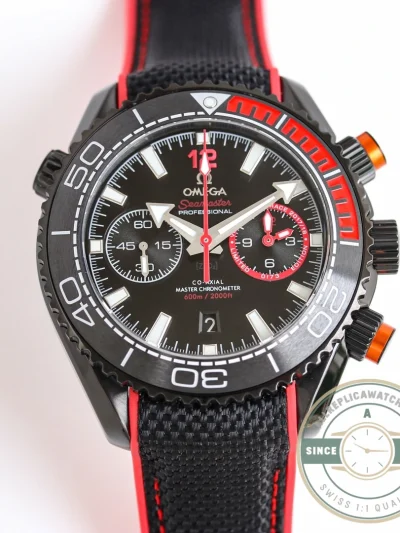 Superclone Omega Seamaster 600m 45.5mm Limited Red, 215.92.46.51.01.002 - Best Quality Replica Watch