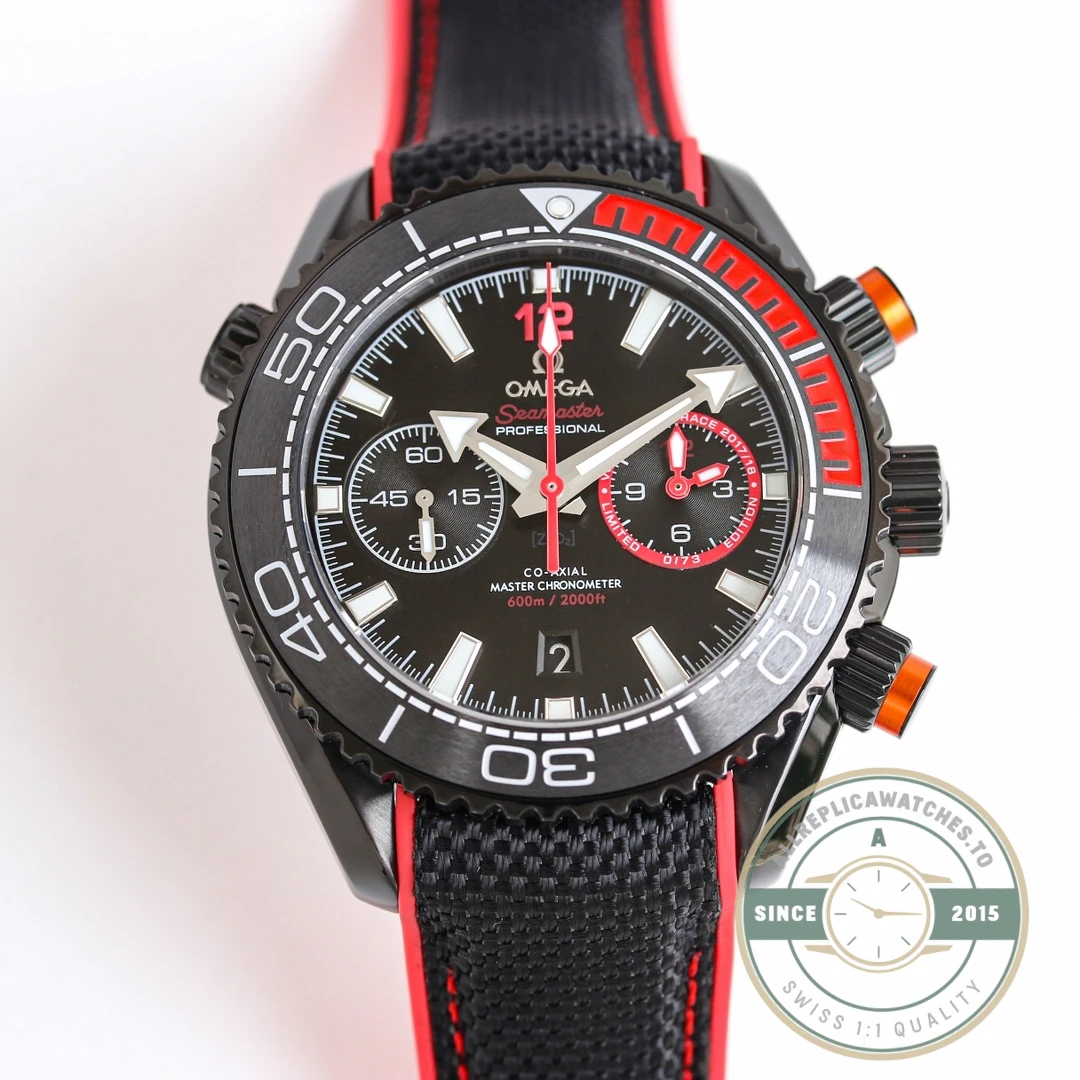 Superclone Omega Seamaster 600m 45.5mm Limited Red, 215.92.46.51.01.002 - Best Quality Replica Watch