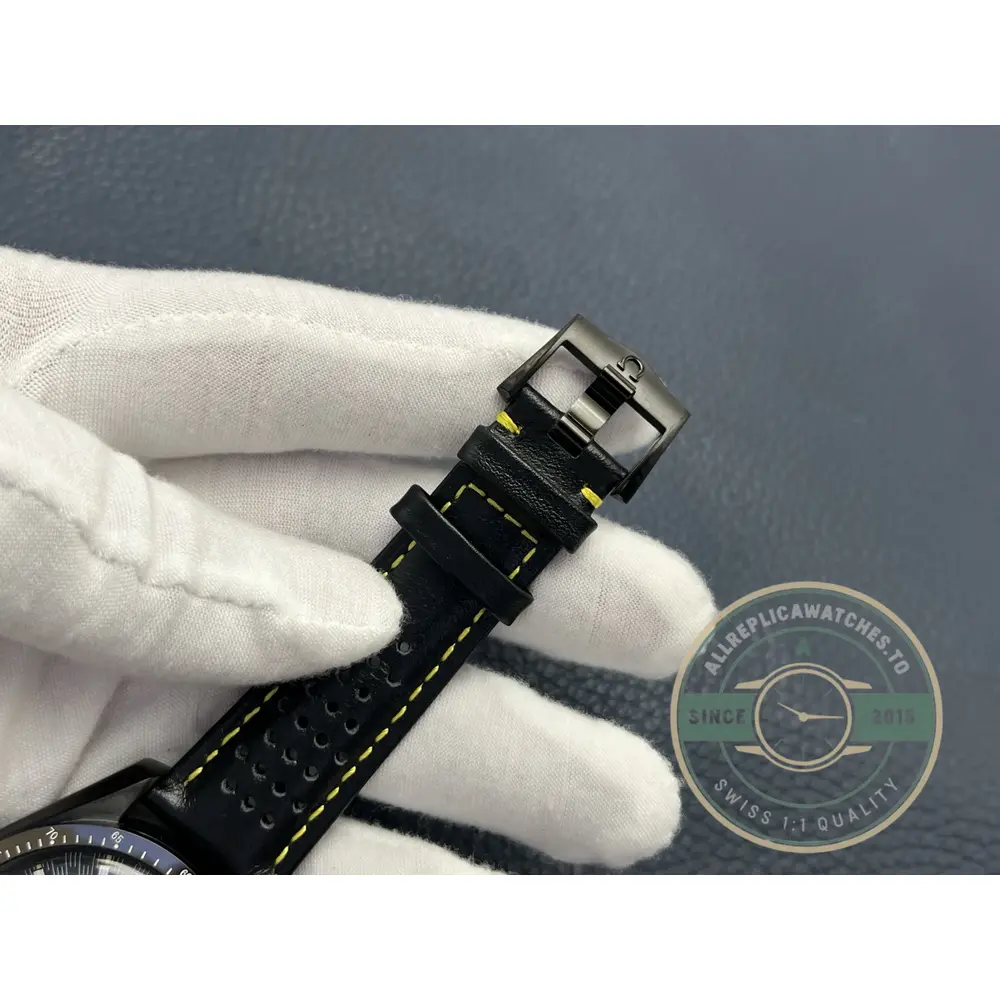 Omega Speedmaster Dark Side of the Moon Apollo 8 replica, black ceramic (zirconium dioxide) case
