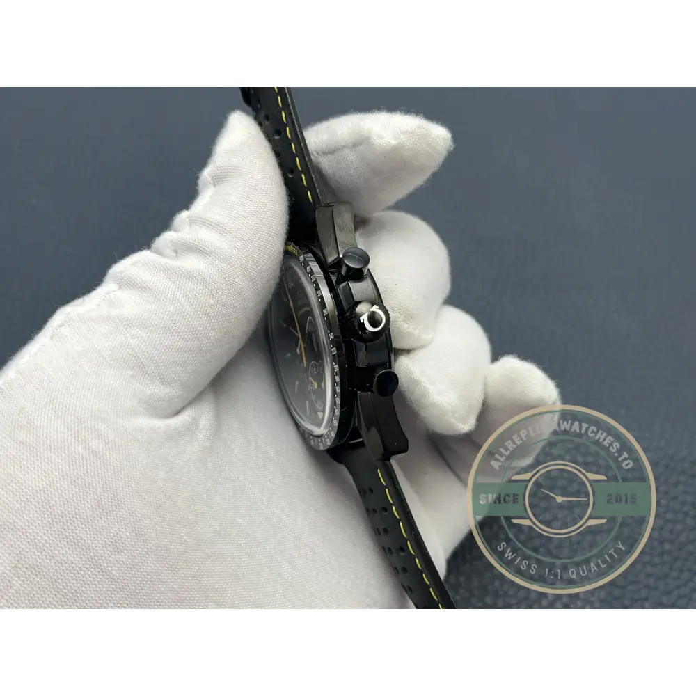 Super clone Omega Speedmaster Dark Side of the Moon Apollo 8 watch, sapphire with anti-reflective coating crystal