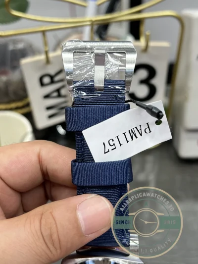 Superclone Panerai Luminor Pam1157 44mm Blue Dial - Budget Luxury Replica Watch
