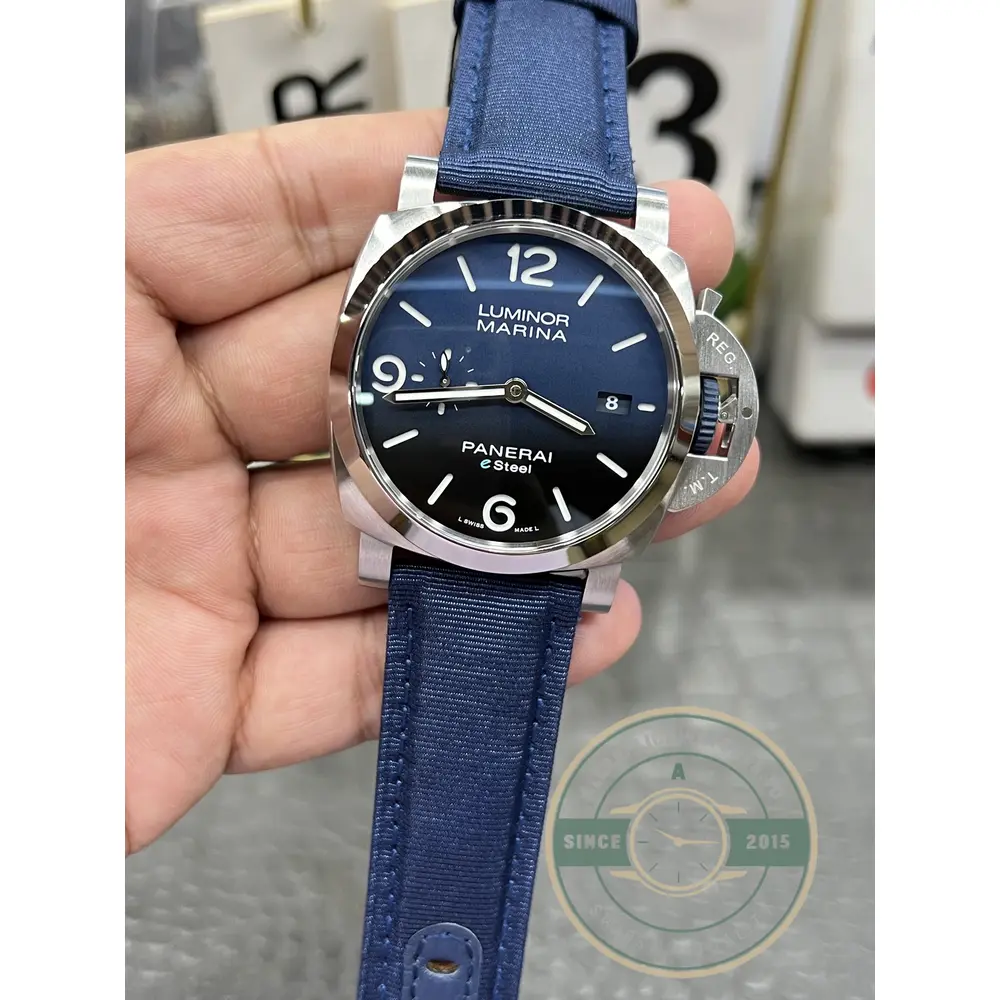 Superclone Panerai Luminor Pam1157 44mm Blue Dial - Factory Super Clone Watch