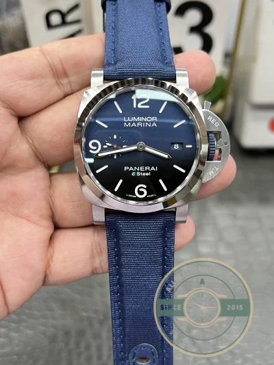 Superclone Panerai Luminor Pam1157 44mm Blue Dial - Best Quality Replica Watch