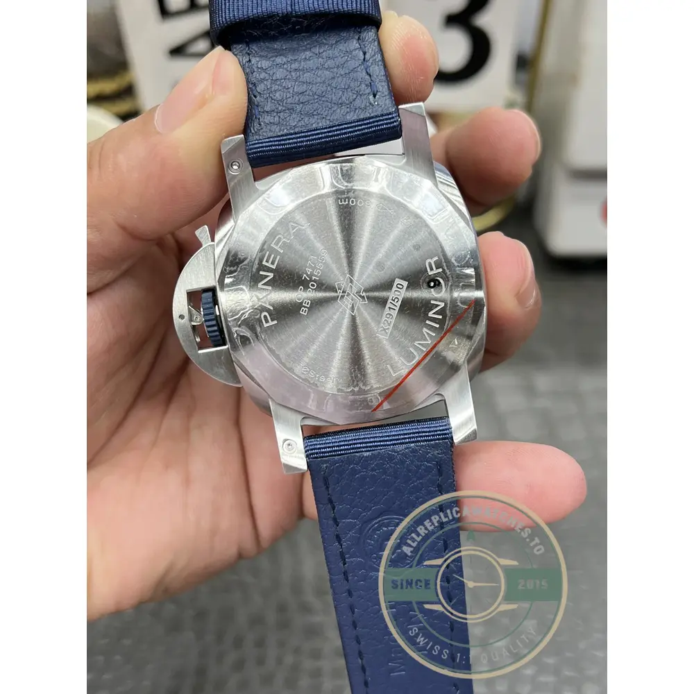 Superclone Panerai Luminor Pam1157 44mm Blue Dial - Best Quality Replica Watch