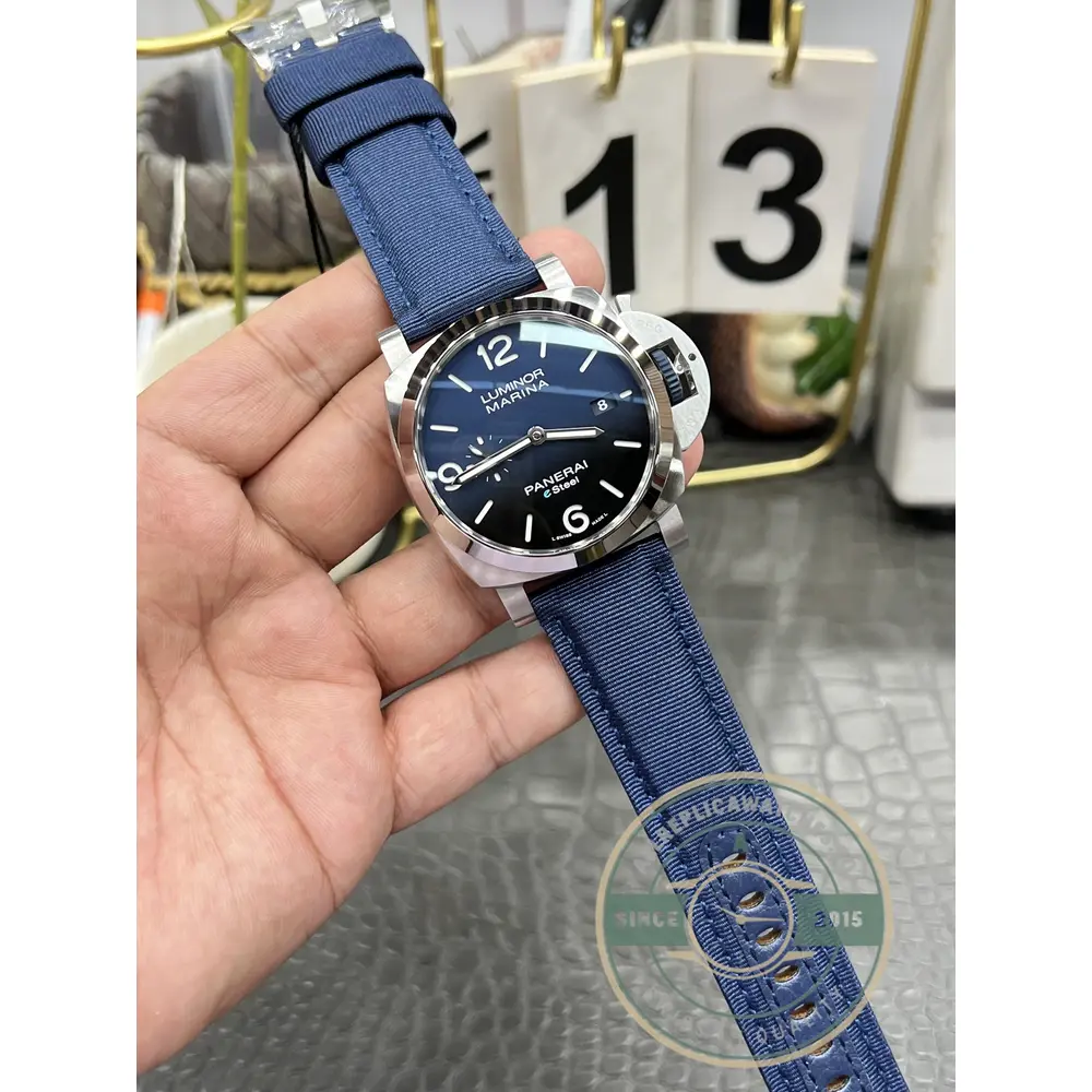 Superclone Panerai Luminor Pam1157 44mm Blue Dial - Factory Super Clone Watch