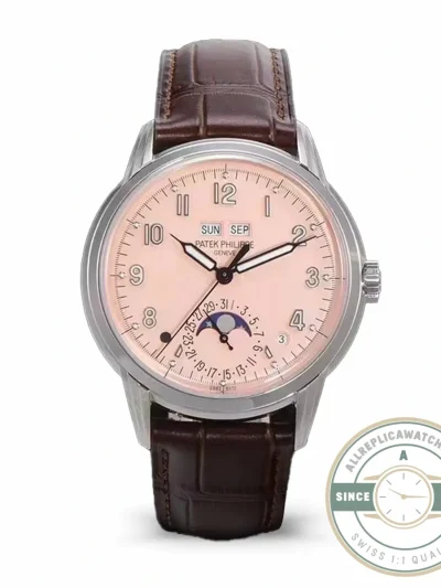 Superclone Patek 5320G-001 Grand Complication Salmon Dial 40mm - Budget Luxury Replica Watch