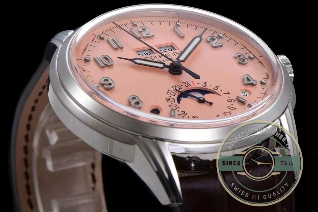 Superclone Patek 5320G-001 Grand Complication Salmon Dial 40mm - Swiss-Made Clone Watch