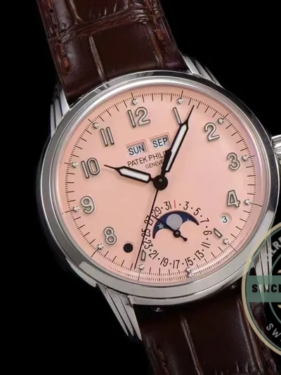 Superclone Patek 5320G-001 Grand Complication Salmon Dial 40mm - 1:1 Swiss Replica Watch