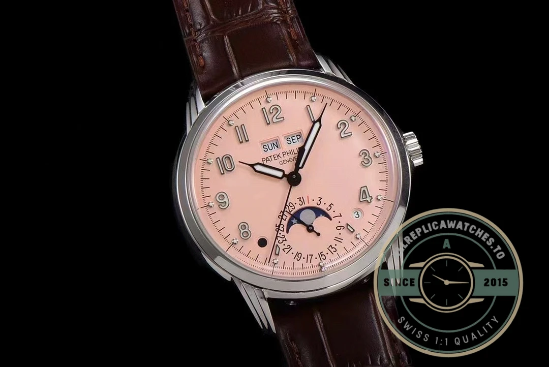 Superclone Patek 5320G-001 Grand Complication Salmon Dial 40mm - 1:1 Swiss Replica Watch