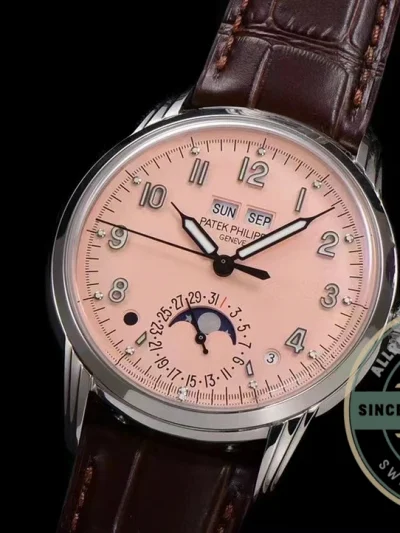 Superclone Patek 5320G-001 Grand Complication Salmon Dial 40mm - Premium Super Clone Watch
