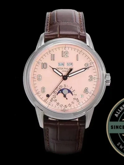 Superclone Patek 5320G-001 Grand Complication Salmon Dial 40mm - Factory Super Clone Watch