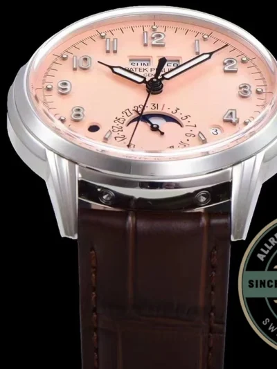 Superclone Patek 5320G-001 Grand Complication Salmon Dial 40mm - Affordable Luxury Replica Timepiece