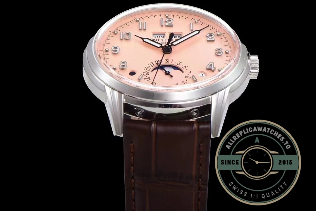 Superclone Patek 5320G-001 Grand Complication Salmon Dial 40mm - Affordable Luxury Replica Timepiece