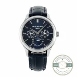 Superclone Patek Complication 5140R-014 White Gold 37.2mm Blue Dial - Top-Tier Swiss Replica Watch