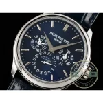 Superclone Patek Complication 5140R-014 White Gold 37.2mm Blue Dial - Affordable Luxury Replica Timepiece