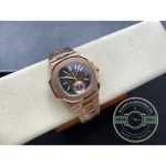 Superclone Patek Nautilus 5980-7R Rose Gold 40.5mm Brown Dial - Factory Super Clone Watch