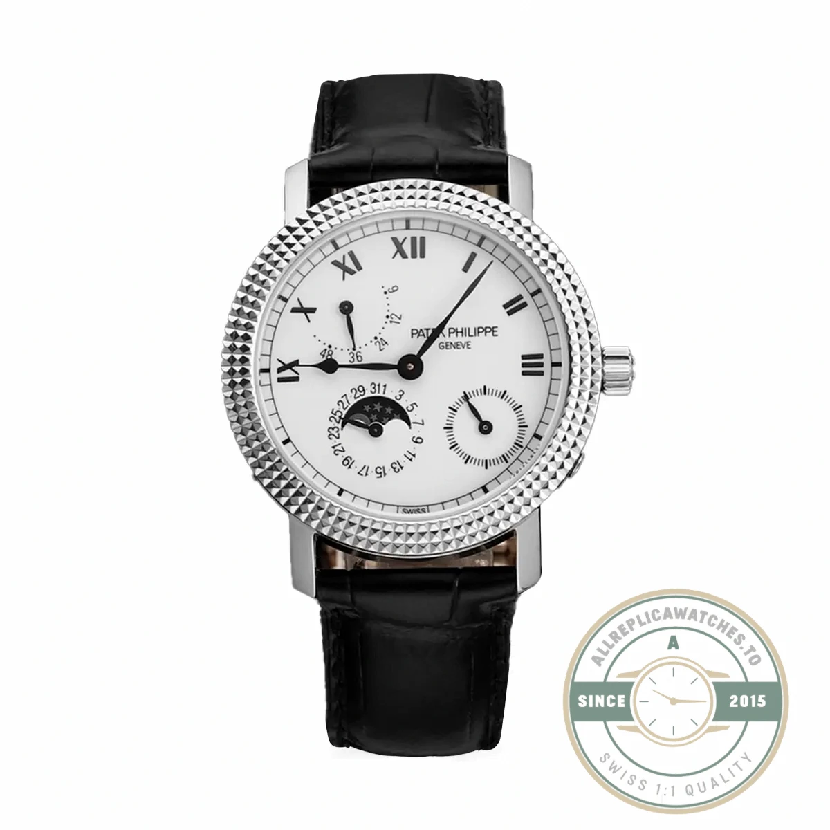 Superclone Patek Philippe Calatrava 5057R-002 White Gold - Swiss Movement Replica Watch