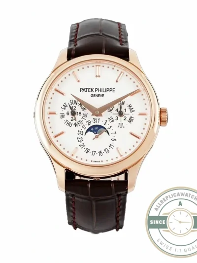 Superclone Patek Philippe Complication 5140R-011 Calendar Rose Gold 37.2mm - Top-Tier Swiss Replica Watch