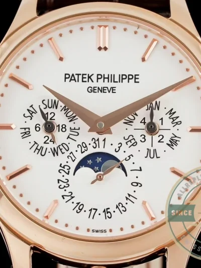 Superclone Patek Philippe Complication 5140R-011 Calendar Rose Gold 37.2mm - Top-Tier Swiss Replica Watch