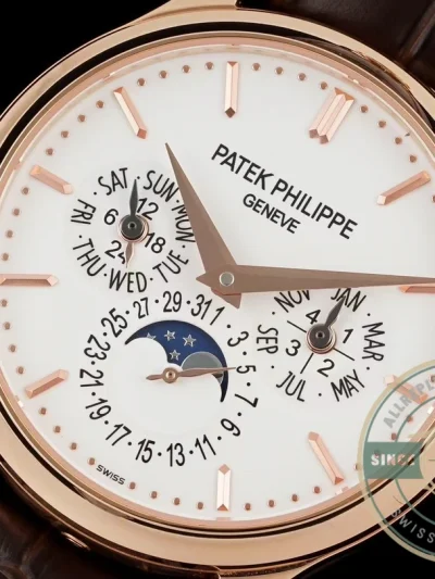 Superclone Patek Philippe Complication 5140R-011 Calendar Rose Gold 37.2mm - Affordable Luxury Replica Timepiece