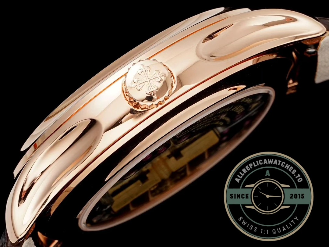 Superclone Patek Philippe Complication 5140R-011 Calendar Rose Gold 37.2mm - Premium Super Clone Watch