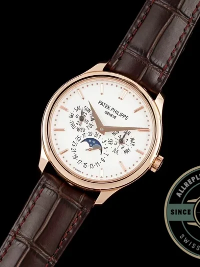 Superclone Patek Philippe Complication 5140R-011 Calendar Rose Gold 37.2mm - Luxury Replica Watch