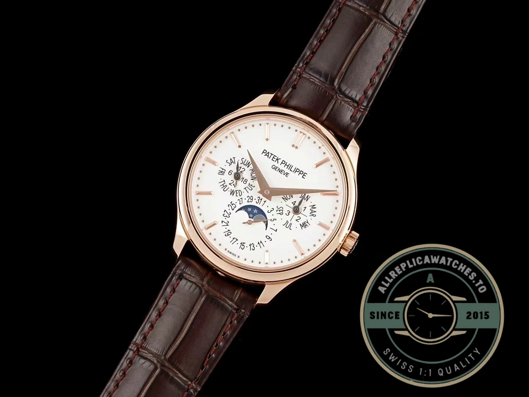 Superclone Patek Philippe Complication 5140R-011 Calendar Rose Gold 37.2mm - Luxury Replica Watch