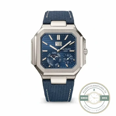 Superclone Patek Philippe Cubitus 5822P-001 Blue Dial - Affordable Super Clone Watch
