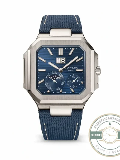 Superclone Patek Philippe Cubitus 5822P-001 Blue Dial - Affordable Super Clone Watch