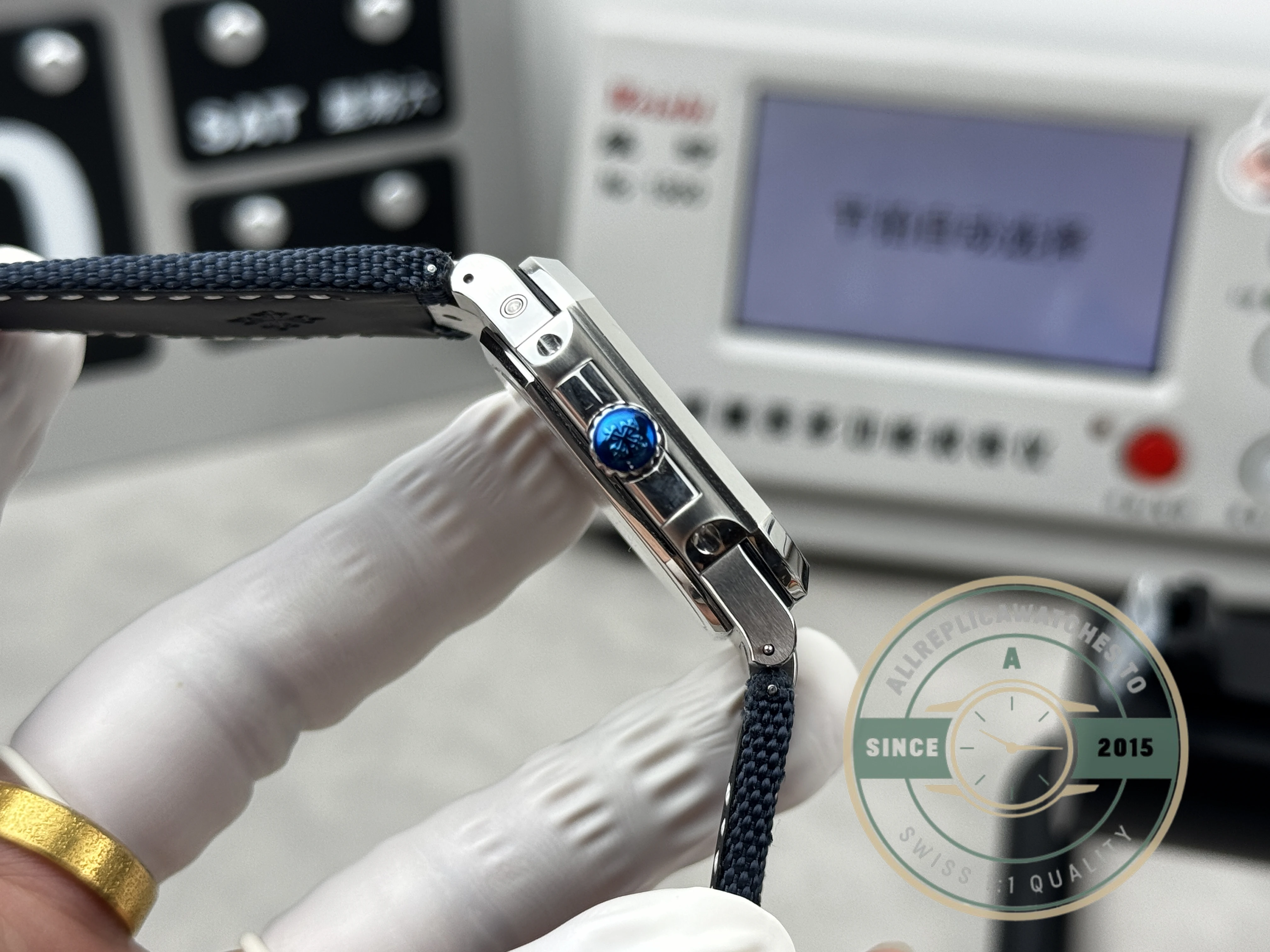 Superclone Patek Philippe Cubitus 5822P-001 Blue Dial - 1:1 Swiss Replica Watch