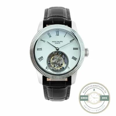 Superclone Patek Philippe Grand Complications 42mm Tourbillon White Dial - Swiss Movement Replica Watch