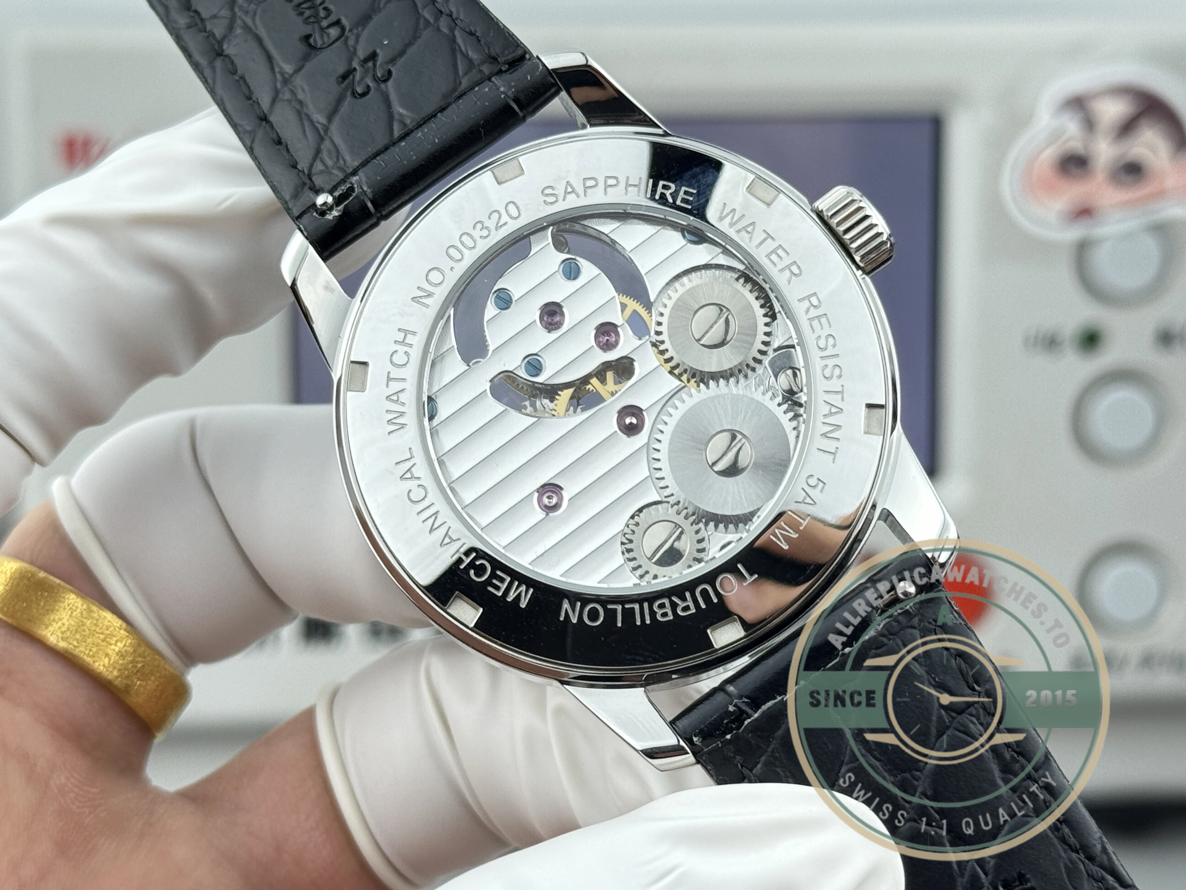 Superclone Patek Philippe Grand Complications 42mm Tourbillon White Dial - Best Quality Replica Watch