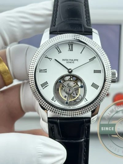 Superclone Patek Philippe Grand Complications 42mm Tourbillon White Dial - Premium Super Clone Watch