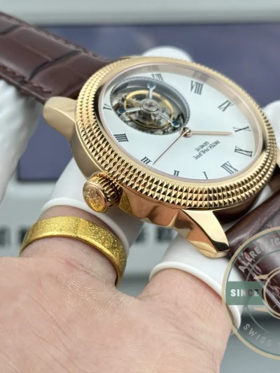 Superclone Patek Philippe Grand Complications 42mm Tourbillon White Dial - Premium Super Clone Watch