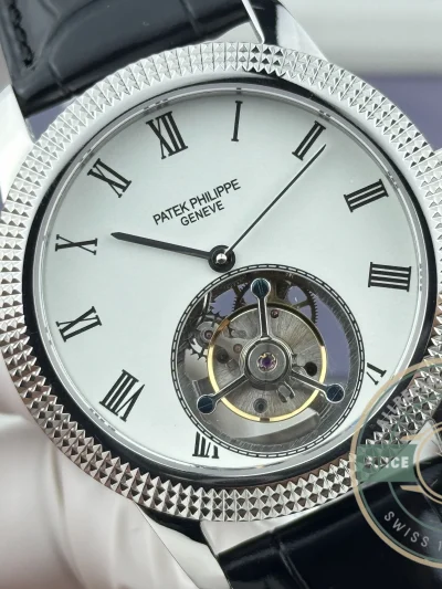 Superclone Patek Philippe Grand Complications 42mm Tourbillon White Dial - Swiss Movement Replica Watch