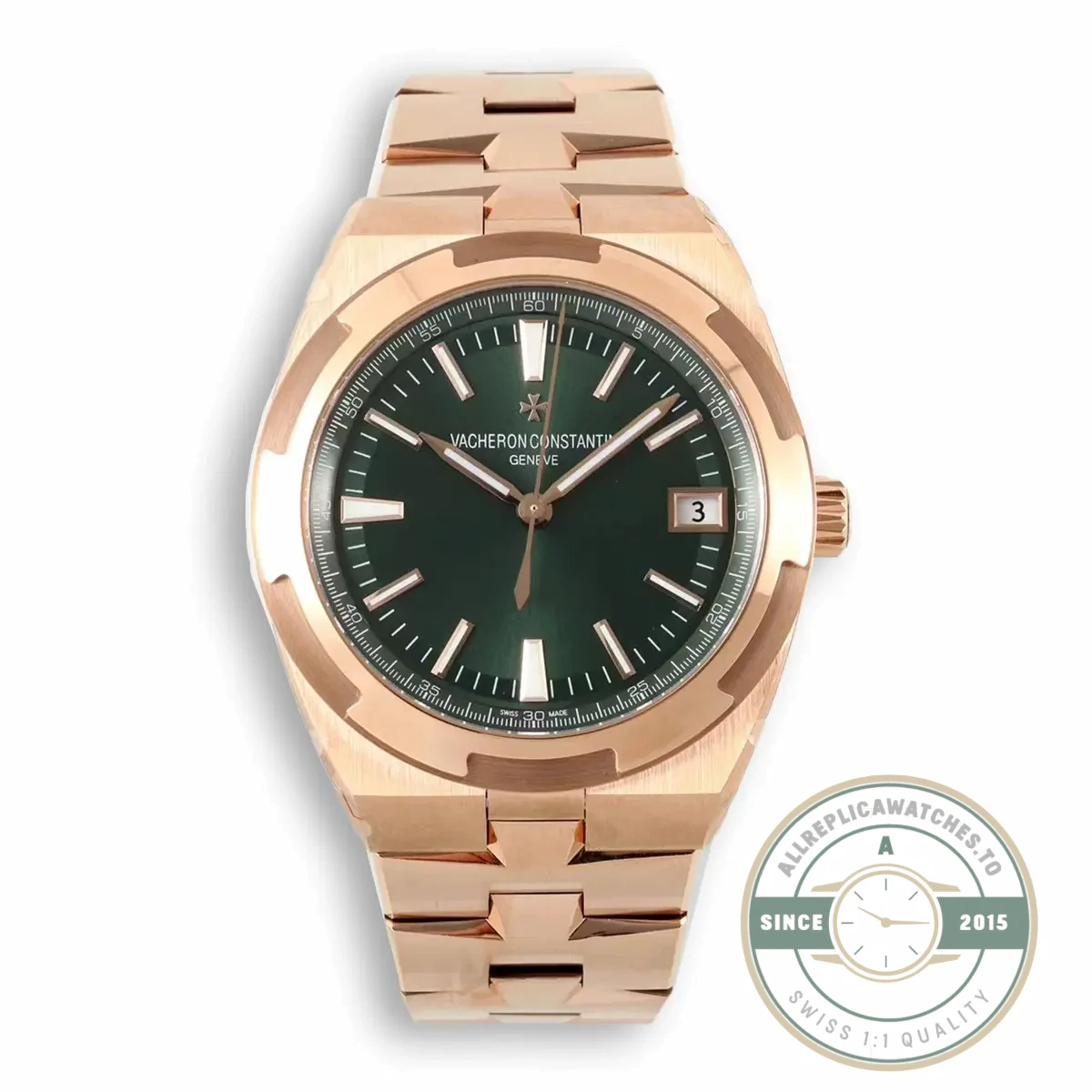 Superclone Vacheron Constantin Overseas 41mm Green Dial 4520V210R-B967 - Affordable Super Clone Watch