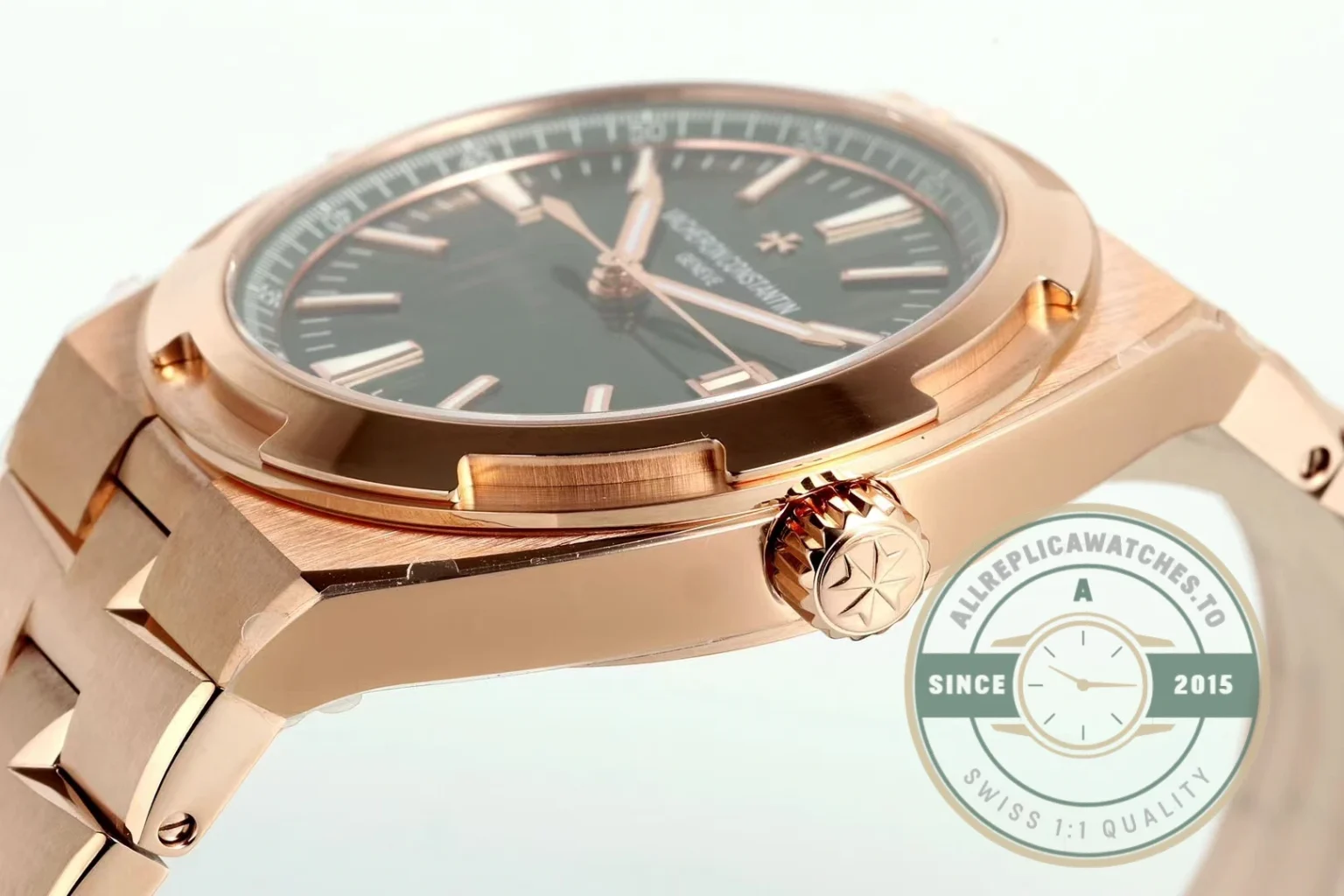 Superclone Vacheron Constantin Overseas 41mm Green Dial 4520V210R-B967 - Affordable Luxury Replica Timepiece