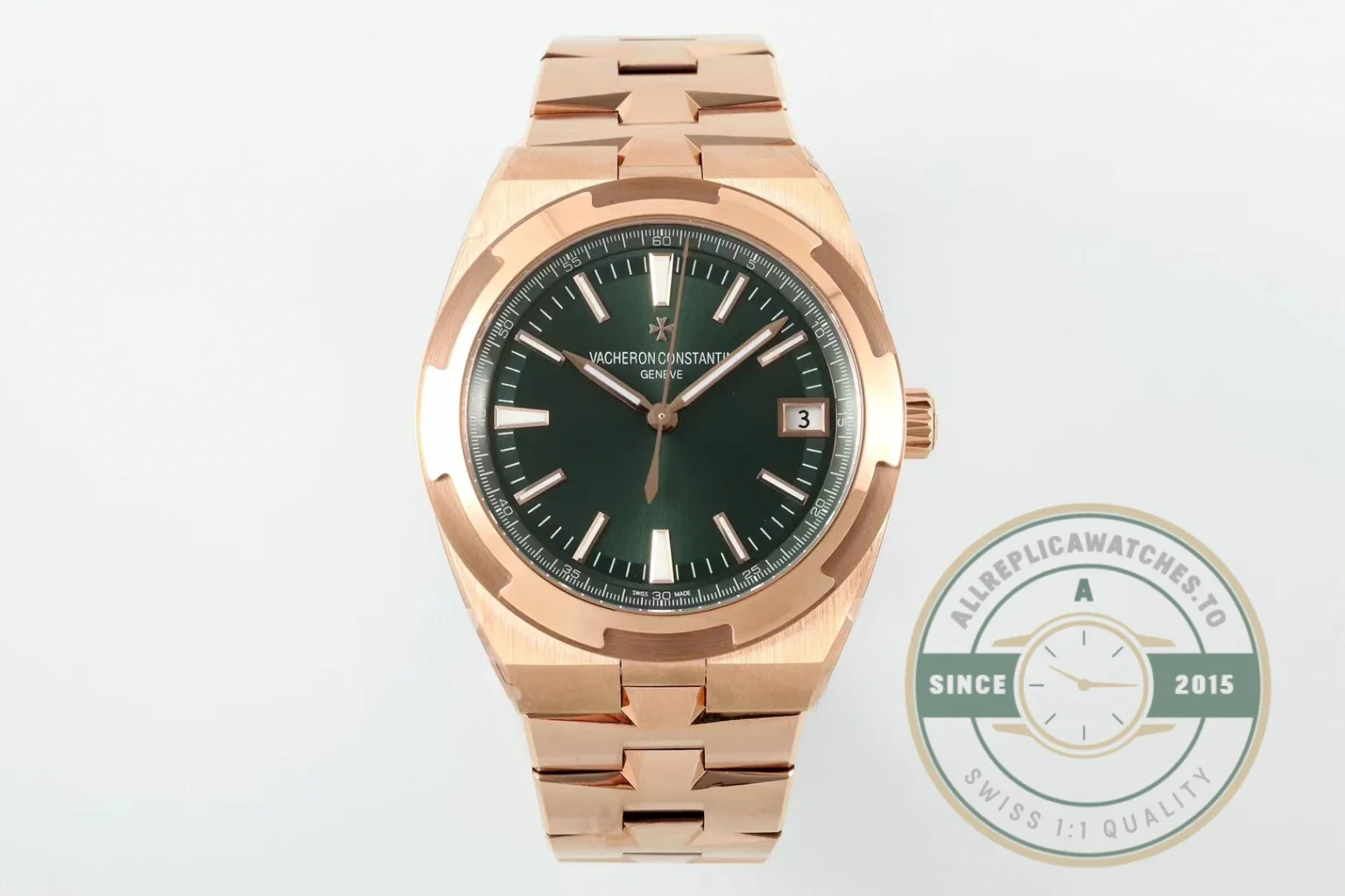 Superclone Vacheron Constantin Overseas 41mm Green Dial 4520V210R-B967 - Budget Luxury Replica Watch
